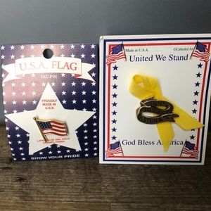🇱🇷Set of two Americana pins🇱🇷